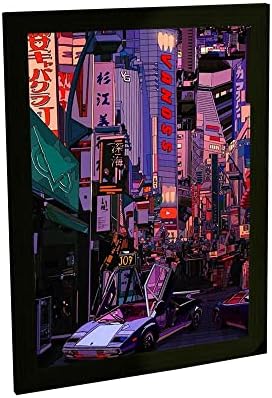 Quadro Decorativo Vaporwave Anime Aesthetic Poster Tumblr 01