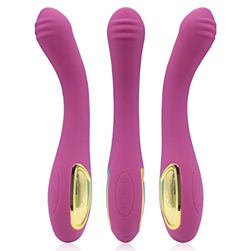 SAMCC Force Handheld Massager with USB Rechargeable Battery, Whisper Quiet,Waterproof,Cordless,Adjustable 10speed for Full