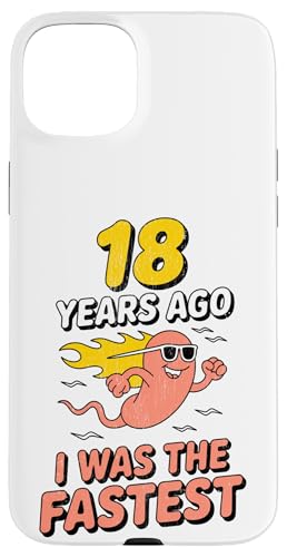 �ʔ���18�΂̒a���� 18�N�O I Was The Fast Joke �X�}�z�P�[�X iPhone 15 Plus �p