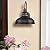 zeyu Farmhouse Gooseneck Barn Light, Wall Sconce Lighting 11 inches, Black Finish, 02A390 ROB