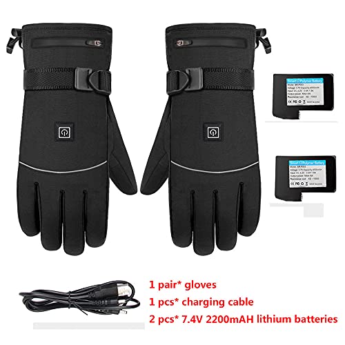 Baceyong, guanti riscaldanti da moto, termici