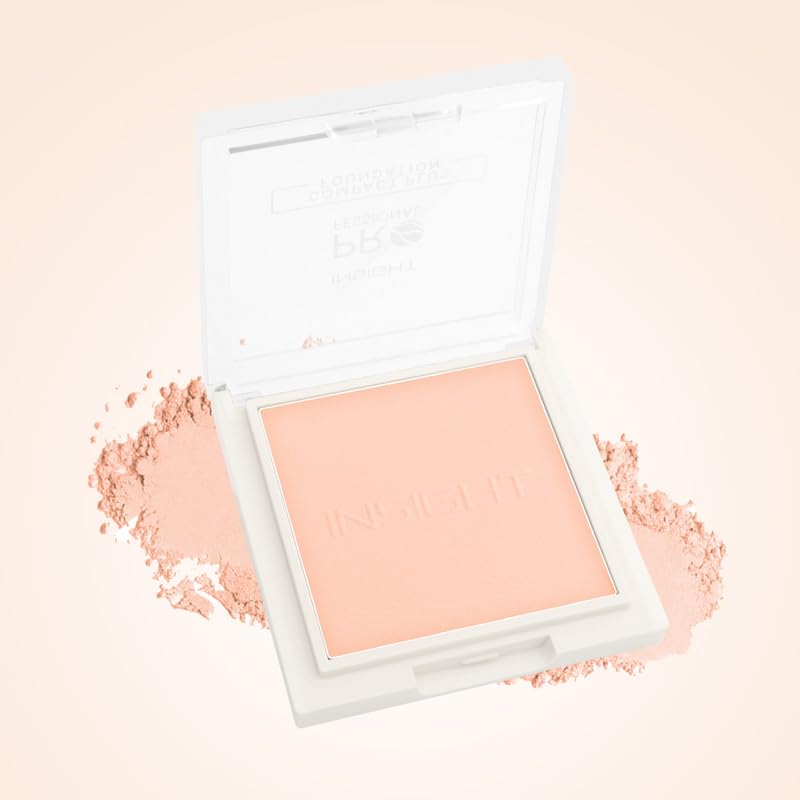 Image of INSIGHT Professional Compact Plus Foundation 15g - Shade LP05 | Creamy Pressed Powder Base with Flawless Coverage, Long Lasting & Smooth Finish