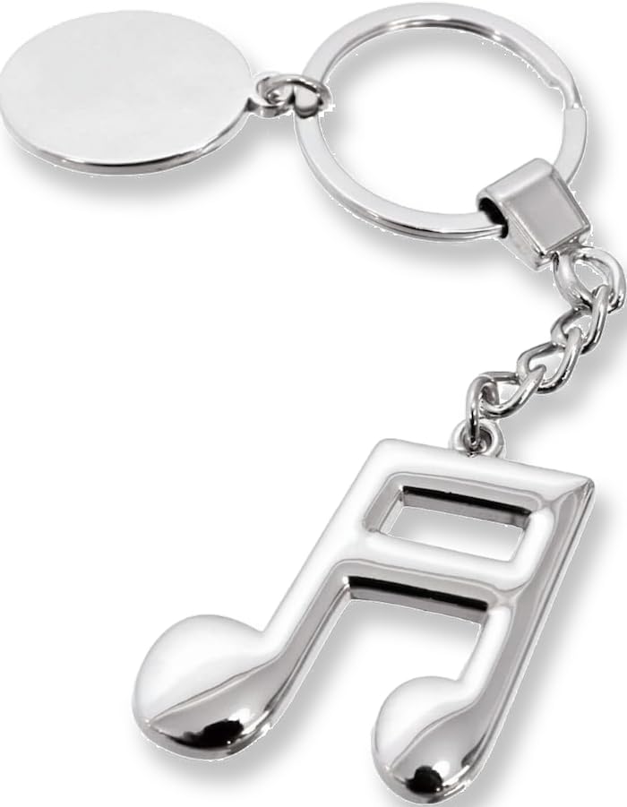 Amazon.co.jp: [Music Office] キーホルダー ト音記号 音符 2個