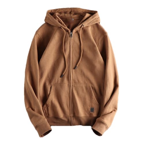 Sudadera con capucha ligera contra el frío chaqueta casual de algodón transpirable
