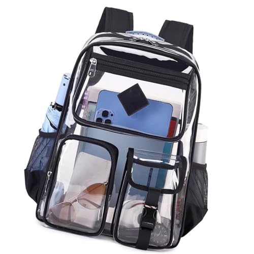 Klare Rucksäcke Wasserdichte Lässige Daypacks Reisenbag Visuelle Rucksack Für Tägliche Fahrt Die Tägliche Fahrt Visual Clear Cleary Teenager Klare Rucksäcke Wasserdichte Lässige Daypacks Reisenbag Visuelle Rucksack Für Tägliche Fahrt Die Tägliche Fahrt Visual Clear Cleary Teenager
