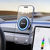 Soporte para teléfono Tesla con imán más fuerte, plegable y oculto, compatible con todos los teléfonos, para Tesla Model 3 y Model Y, accesorios para Tesla 2
