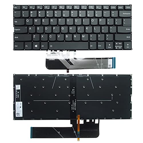 Clavier de rechange pour ordinateur portable Lenovo IBM Yoga 530 530-14 530-14IKB 530-14ARR Flex 6-14ARR 6-14IKB Gris Cover