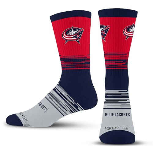 For Bare Feet NHL mens Elevate Crew Sock