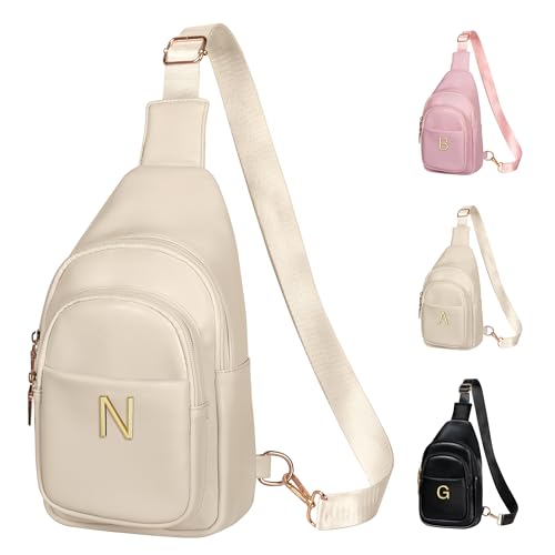 Image of Teen Girl Gifts Trendy Stuff, Initial Crossbody Sling Bag | Gifts for Teen Girls Women, Friends Sister Gifts