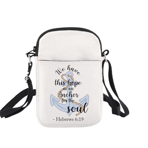 Sac crossbody Bible Verse Christian Gift pratique pour croyants