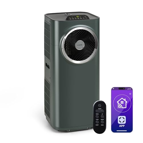 Innotec Airco Clean Control, Klimaanlagen Reiniger, 250 ml 3 Klarstein Kraftwerk Smart - Mobile Klimaanlage, 3-in-1: Kühlung, Entfeuchtung, Ventilation, Energieeffizienzklasse A, WiFi: Steuerung per App, 10.000 BTU / 2,9 kW, Raumgröße: 29 bis 49 m², anthrazit