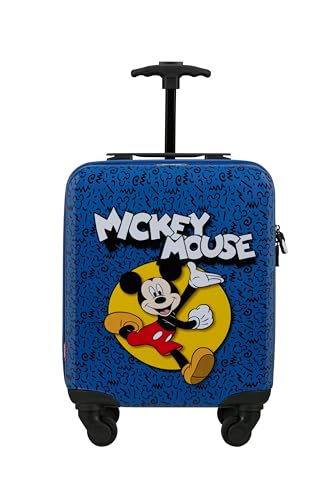 Samsonite Daydream Disney - Valigia Per Bambini Topolino 45 X 33 X 20 Cm, 24 L, Adatto Alla Maggior Parte Delle Compagnie Aeree Tra Cui Easyjet - Con 4 Ruote - Mickey Happy - 2