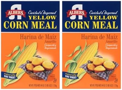 Albers Yellow Corn Meal, 40 OZ (Pack of 2)