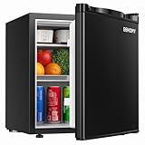 EUHOMY 1.7 Cu.Ft Mini Fridge with Freezer,...