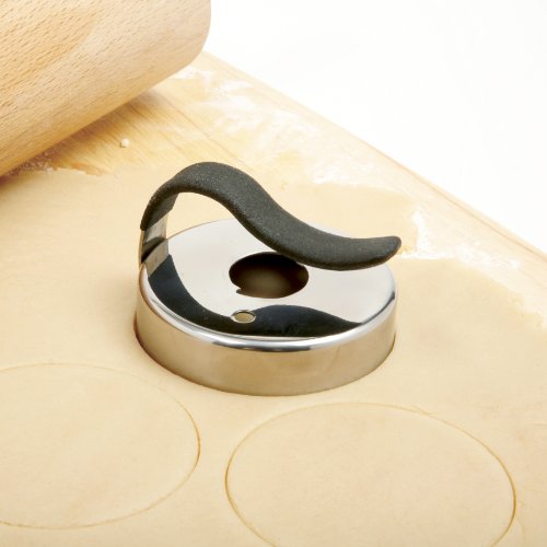 Coupe-pâte Norpro donut robuste avec poignée centrale pour beignets - 4