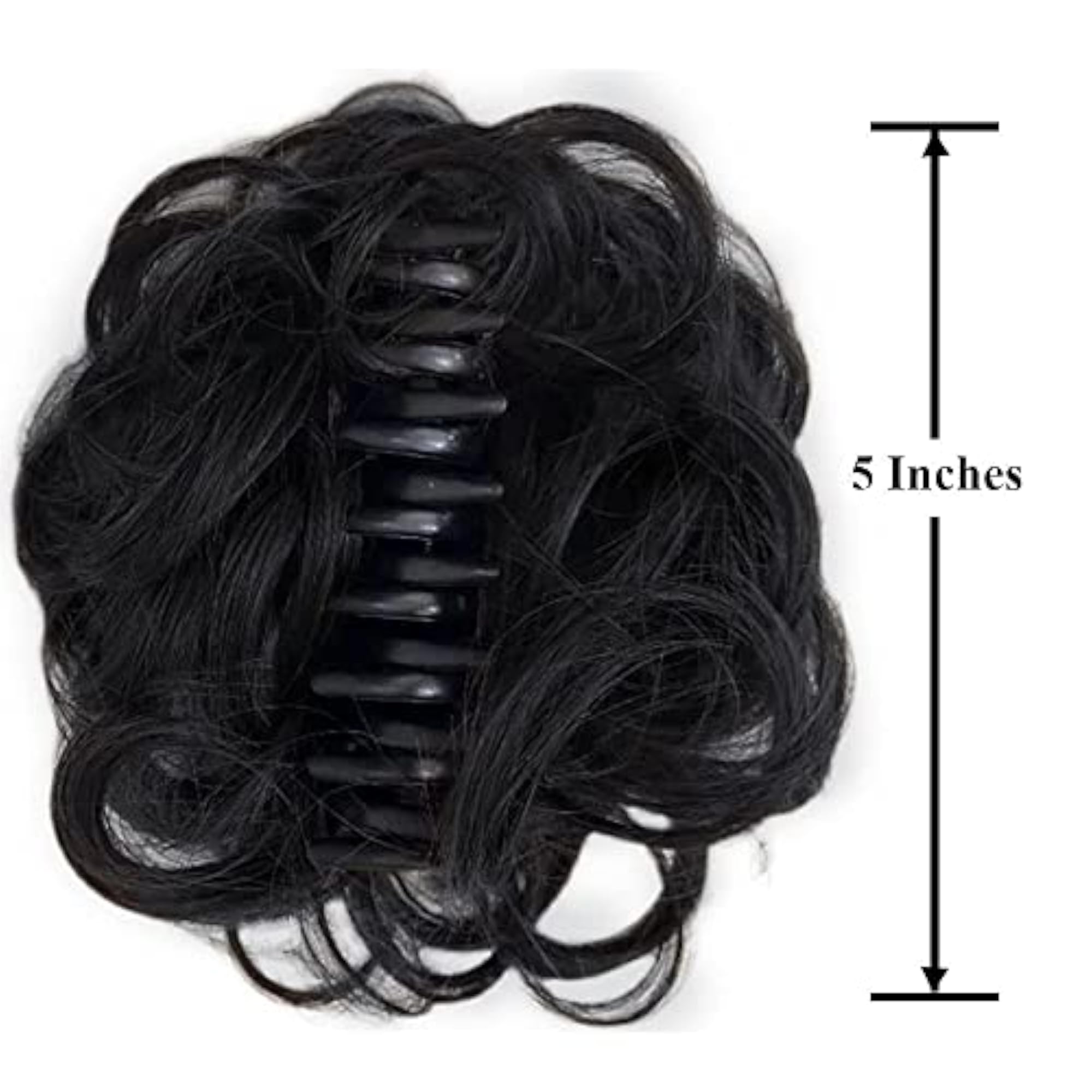 Artifice Messy Juda Bun Extension - Matte Black