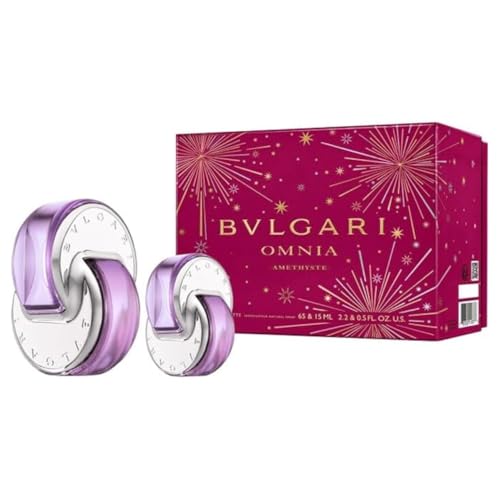 Bvlgari Omnia Amethyste (W) Set Edt 65Ml + Edt 15Ml Transparent/Combination