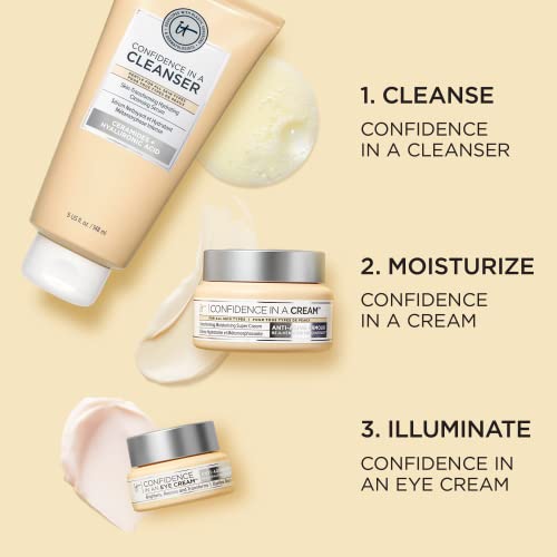 It Cosmetics Confidence In A Cleanser - Hydrating Face Wash With Hyaluronic Acid & Ceramides - 1.7 Fl Oz #TOP6