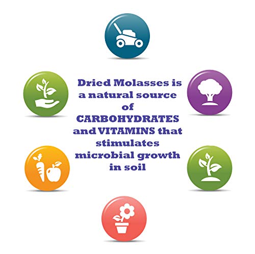 Fertilizante Granulado de Melaza Secada Natural 2 Libras miniatura 2