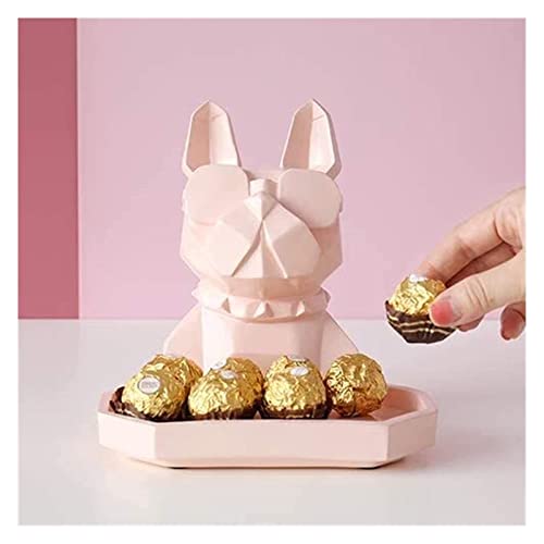 Statue de table vide-poche pour clés et bonbons RLKHXBS en résine