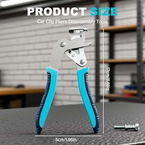 Image of Car Clip Pliers and Disassembly Tools, 2026 New Car Clip Remover Tool, Easy to Remove Fasteners, Clips, Buckles, and Rivets, Open The Panels Effortlessly Without Damage (2 Pack)