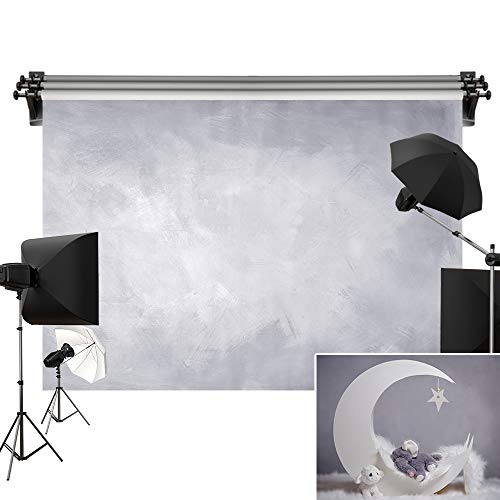 Kate 20x10ft/6m(W) x3m(H) Large Tint Grey Background Light Purple Video Backdrop Textured Abstract Photography Props Studio