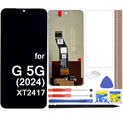 LCD Screen Replacement Touch Digitizer Display Assembly for Motorola Moto G 5G 2024 XT2417 XT2417-1 XT2417D 6.6