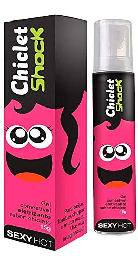 Gel Comestível Eletrizante Chiclet Shock 15 g