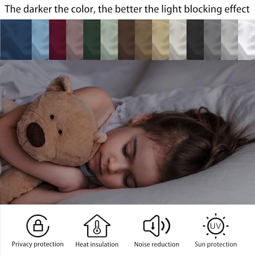 Rideau 100% occultant et isolant thermique pour bloquer la lumière