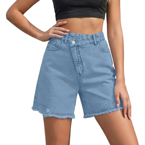 Short en jean d'été extensible pour gommer les complexes et affiner la taille