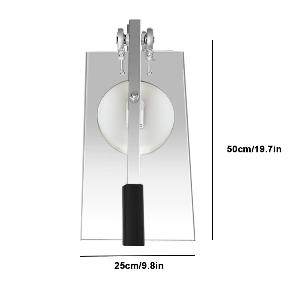 Amazon｜手動生地プレス機、延長ロッド付き業務用ステンレス鋼ピザ生地