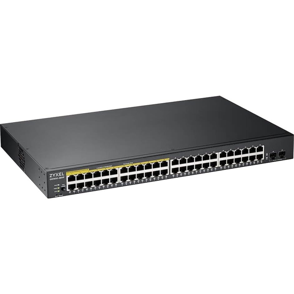 Amazon.com: Zyxel 48-Port PoE Gigabit Switch | Smart-Managed | 24x