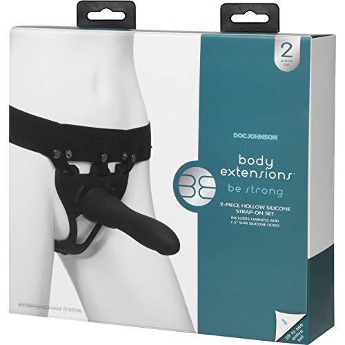 Harnais strap-on extensions corporelles Be Strong contre la routine de couple