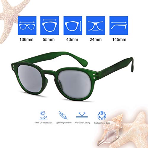 NEWVISION®,Occhiali Premontati da Lettura,100% di