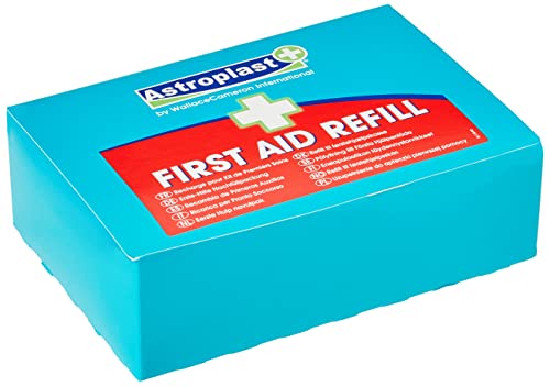 Astroplast Burns First Aid Refill Kit – Burn Gel, Dressings & Bandages Refill for Wallace Cameron Piccolo, Mezzo & Bambino Kits – Emergency Burn, Scald & Sunburn Treatment Supplies