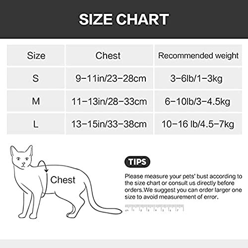 Crea CLEA- Pettorina per gatti ultra leggera e