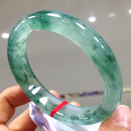 Bracelet en jade Feng Shui femme, idée cadeau Saint-Valentin en jadéite