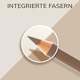 Manhattan Brow'Tastic kredka do brwi – jasnobrązowa kredka do brwi z wypełniającymi włóknami dla gęstszych i zdefiniowanych brwi – kolor Light 001 – 1 x 1,1 g