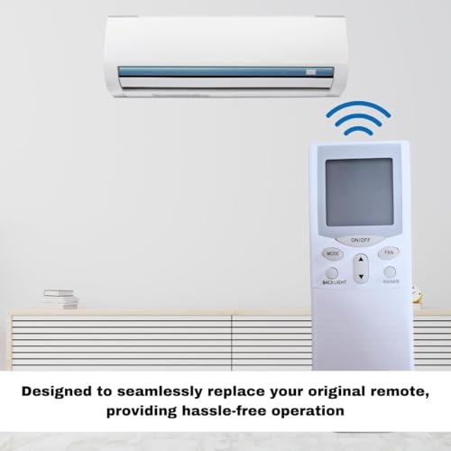 Image of BLACKSHEEP Compatible with Hitachi Ac Remote 1.5 ton Original Model 68A 433kHz Suitable for Logicool Series of 1 2 Ton Split and Window Air Conditioner