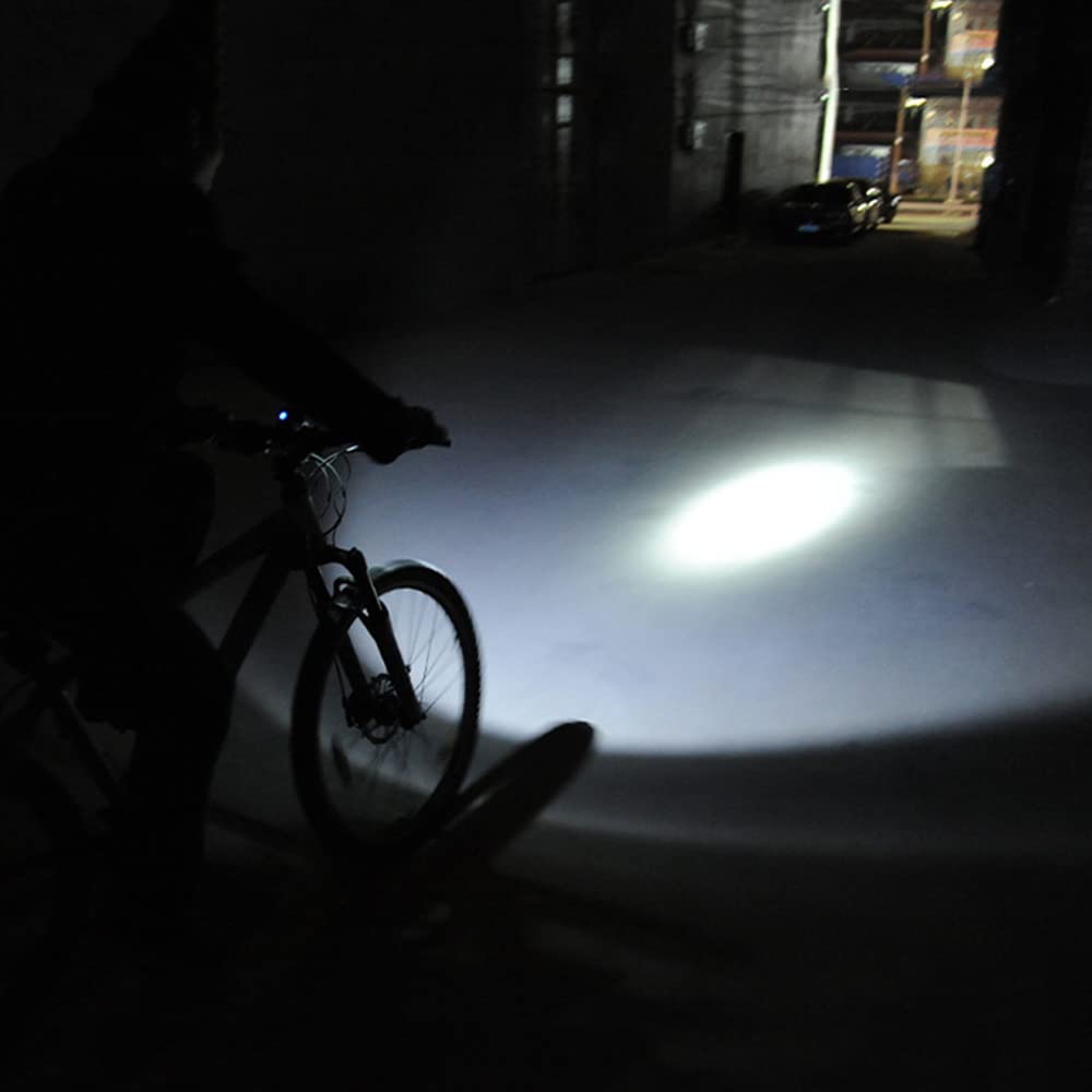 Reflektory rowerowe Nocna jazda Mocne światło Latarka USB Ładowanie Outdoor Mountain Bike Akcesoria do jazdy,2000lm