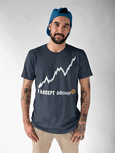 Men's Graphic T-Shirt Bitcoin Heartbeat BTC HODL Crypto Eco-Friendly Limited Edition Short Sleeve Tee-Shirt - Image 4