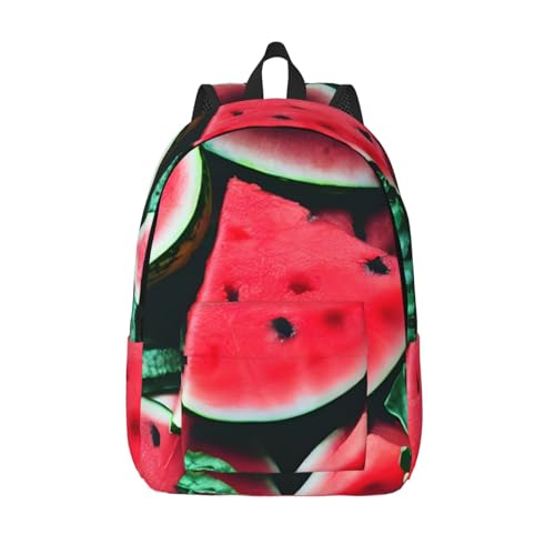 Sac à dos de transport étanche rouge pastèque spécial ordinateur