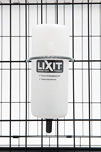 image for Lixit Wide Mouth Water Bottles for Large and Small Dogs (32oz Large Do