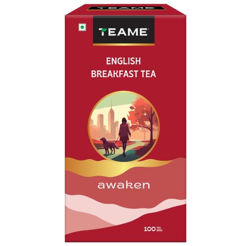 Image of TE-A-ME Black English Breakfast Tea 100 TB | Tea Bags 100