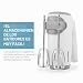 Imagen de Elite Gourmet EHM-003X Batidora de mano eléctrica ultrapotente de 5 velocidades para la cocina