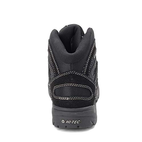 Hi-Tec Bota de caminhada masculina Bandera Mid impermeável, Preto, 10.5