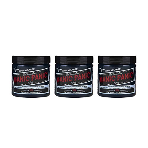 Manic Panic Enchanted Forest: Crema Clásica Vegana para un Verde Encantado 5 Tintes semipermanentes
