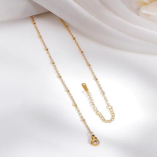 Image of Rubans Demi Fine Stainless Steel Alphabet Pendant CZ Gift for Women & Girls