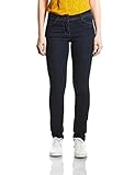 Dunkelblaue Loose Fit Jeans Scarlett von CECIL mit Crash-Effekt