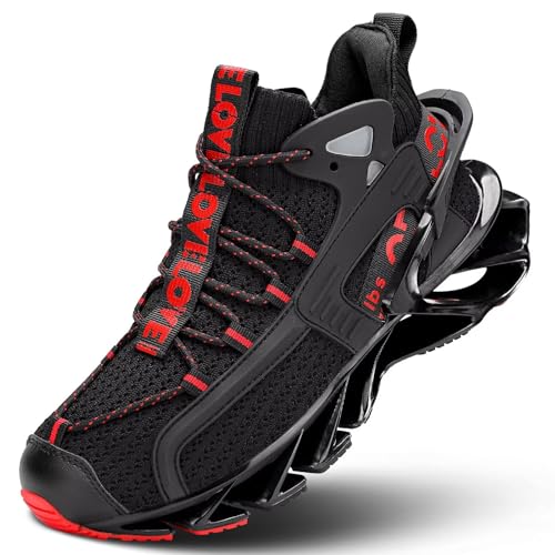 Men's Walking Running Shoes Blade Tennis Casual Fashion Sneakers Comfort Non Slip Sport Athletic Trainer